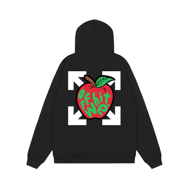 ブランドパーカー側面デザイン